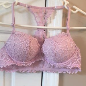 Pink bra